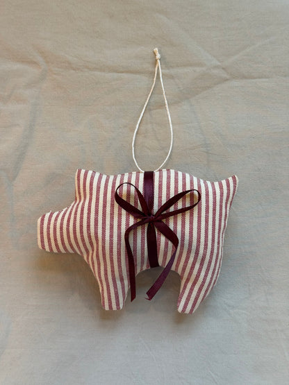 Julegris, rødstribet