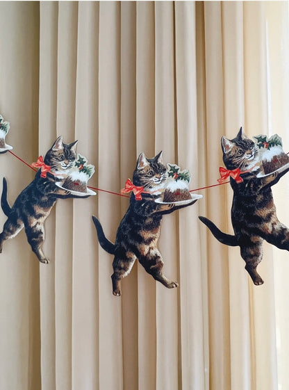 Guirlande med katte